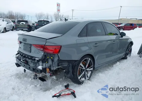 2020 Audi Rs 3 Tfsi Quattro S Tronic z USA, uszkodzony, nr VIN WUABWGFF2LA904560